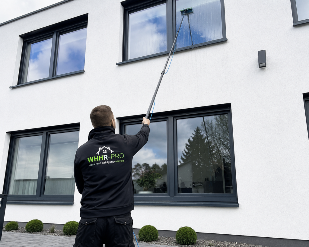 Fenster Reinigung mit Reinwasser WHHR-Pro.de